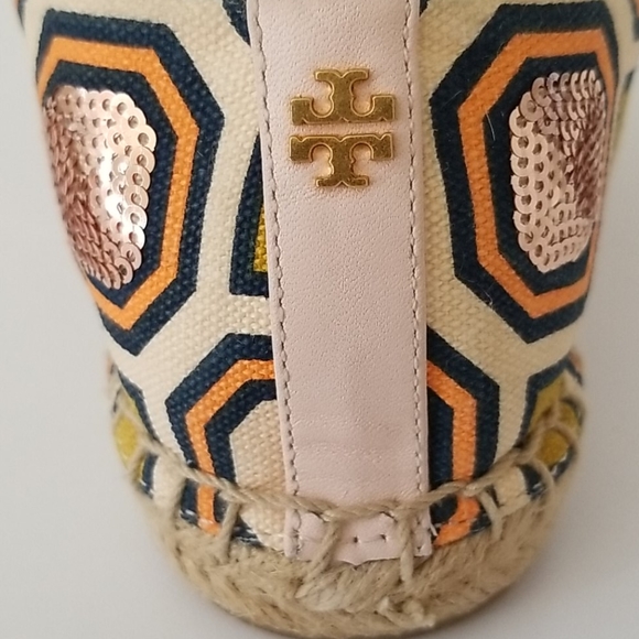Tory burch Cecily Sequin Embellished Espadrille - Picture 8 of 10